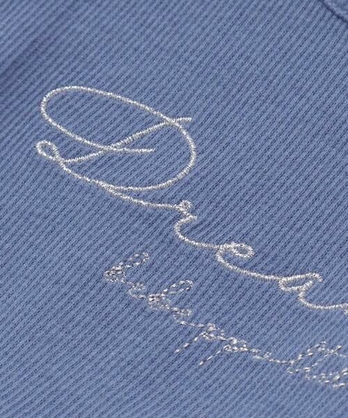 BeBe Petits Pois Vert / ベベ プチ ポワ ヴェール ミニ丈・ひざ丈ワンピース | 【店舗限定】袖フリルドッキングワンピース(95~150cm) | 詳細9