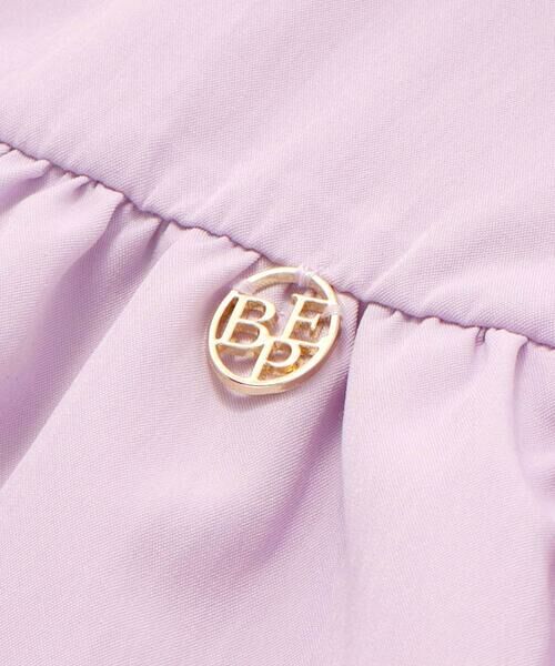 BeBe Petits Pois Vert / ベベ プチ ポワ ヴェール セットアップ | 【店舗限定】切り替えレースブラウス＋ショートパンツセットアップ(95~150cm) | 詳細14