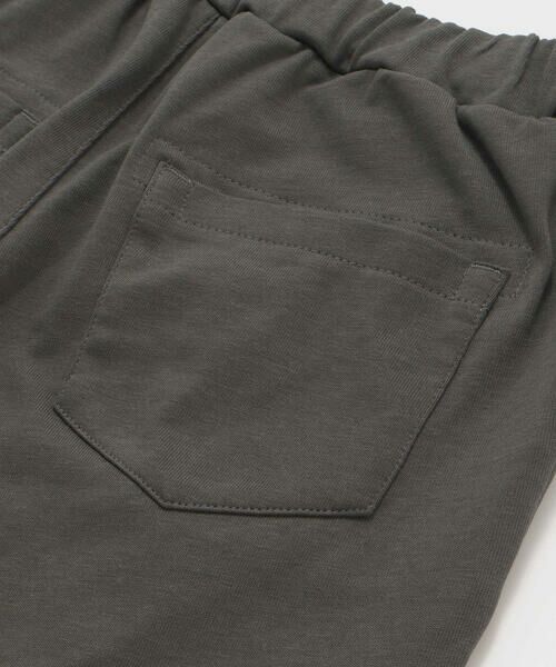 BeBe Petits Pois Vert / ベベ プチ ポワ ヴェール セットアップ | 【店舗限定】ワッフル×天竺ワッペン半袖Tシャツ＋ショートパンツセットアップ(95~150cm) | 詳細13