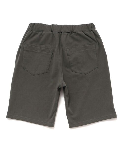 BeBe Petits Pois Vert / ベベ プチ ポワ ヴェール セットアップ | 【店舗限定】ワッフル×天竺ワッペン半袖Tシャツ＋ショートパンツセットアップ(95~150cm) | 詳細6