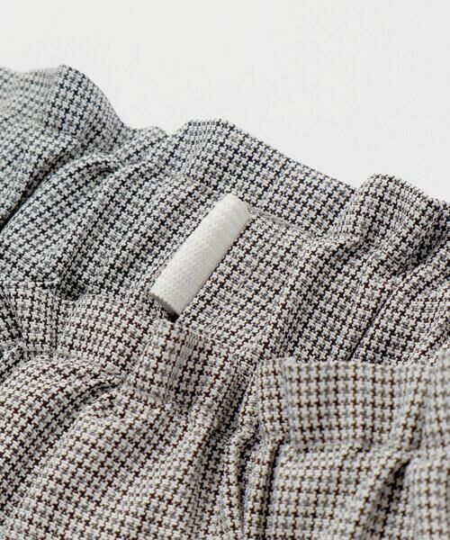 BeBe Petits Pois Vert / ベベ プチ ポワ ヴェール ショート・ハーフ・半端丈パンツ | 【店舗限定】千鳥格子スカラップポケットショートパンツ(95~160cm) | 詳細14