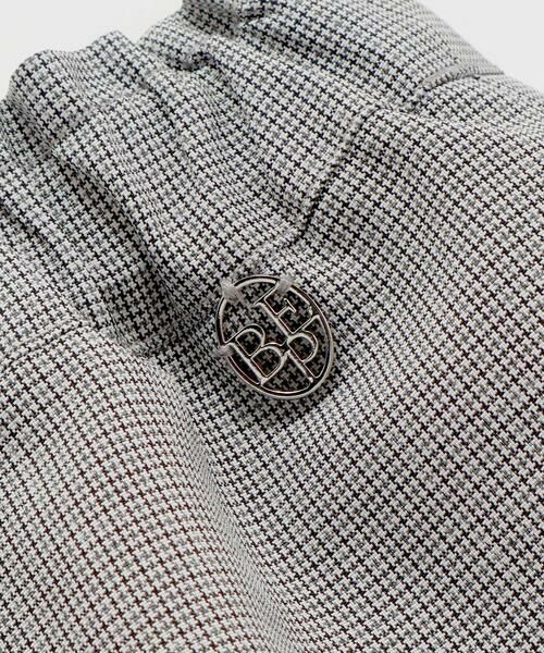 BeBe Petits Pois Vert / ベベ プチ ポワ ヴェール ショート・ハーフ・半端丈パンツ | 【店舗限定】千鳥格子スカラップポケットショートパンツ(95~160cm) | 詳細9