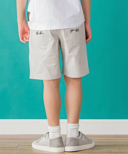 BeBe Petits Pois Vert / ベベ プチ ポワ ヴェール ショート・ハーフ・半端丈パンツ | 【店舗限定】ストレッチコットンハーフパンツ(95~160cm) | 詳細7