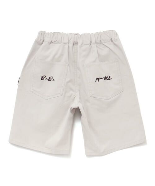 BeBe Petits Pois Vert / ベベ プチ ポワ ヴェール ショート・ハーフ・半端丈パンツ | 【店舗限定】ストレッチコットンハーフパンツ(95~160cm) | 詳細9
