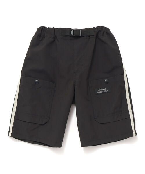 BeBe Petits Pois Vert / ベベ プチ ポワ ヴェール ショート・ハーフ・半端丈パンツ | 【店舗限定】【速乾】タフタサイドラインハーフパンツ(95~150cm) | 詳細5