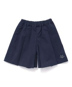 BeBe Petits Pois Vert / ベベ プチ ポワ ヴェール ショート・ハーフ・半端丈パンツ | 【店舗限定】ワイドプリーツキュロットパンツ(95~150cm)