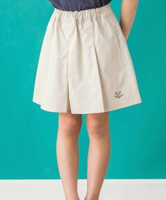 BeBe Petits Pois Vert / ベベ プチ ポワ ヴェール ショート・ハーフ・半端丈パンツ | 【店舗限定】ワイドプリーツキュロットパンツ(95~150cm)