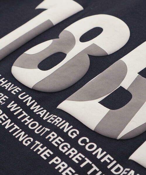 BeBe Petits Pois Vert / ベベ プチ ポワ ヴェール Tシャツ | 【店舗限定】立体ロゴプリント天竺半袖Tシャツ(95~160cm) | 詳細13