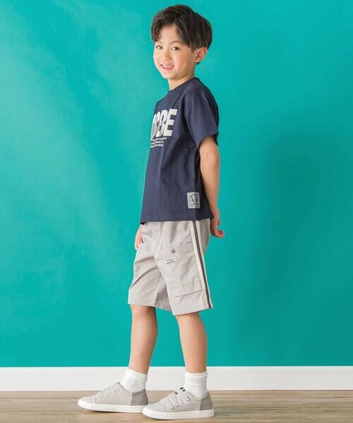 BeBe Petits Pois Vert / ベベ プチ ポワ ヴェール Tシャツ | 【店舗限定】立体ロゴプリント天竺半袖Tシャツ(95~160cm) | 詳細6