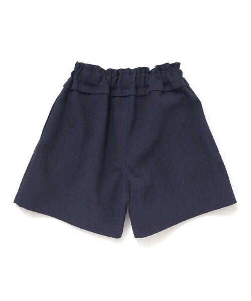 BeBe Petits Pois Vert / ベベ プチ ポワ ヴェール シャツ・ブラウス | 【前後着用可能】ノースリーブブラウス+タックキュロットパンツセットアップ(95~150cm) | 詳細7