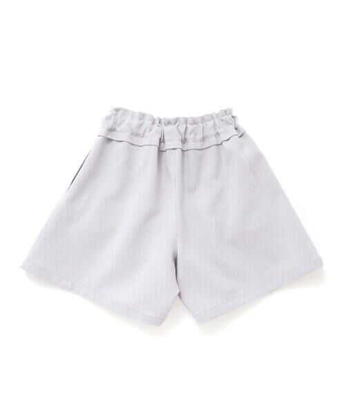 BeBe Petits Pois Vert / ベベ プチ ポワ ヴェール シャツ・ブラウス | 【前後着用可能】ノースリーブブラウス+タックキュロットパンツセットアップ(95~150cm) | 詳細15