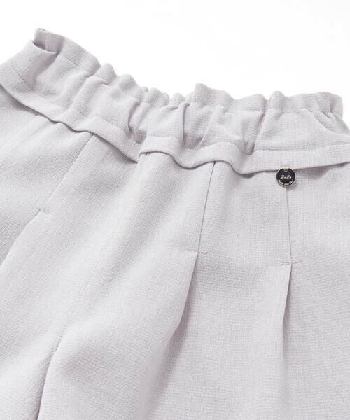 BeBe Petits Pois Vert / ベベ プチ ポワ ヴェール シャツ・ブラウス | 【前後着用可能】ノースリーブブラウス+タックキュロットパンツセットアップ(95~150cm) | 詳細19