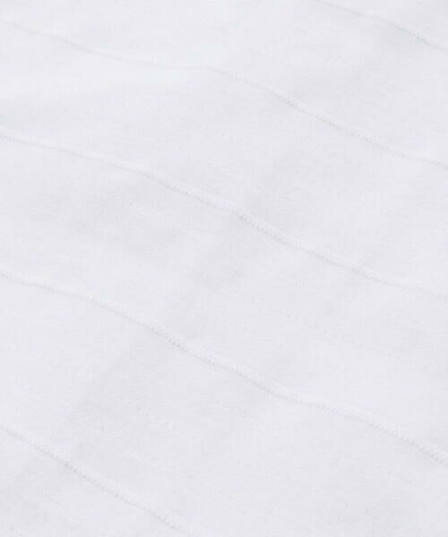 BeBe Petits Pois Vert / ベベ プチ ポワ ヴェール シャツ・ブラウス | 花ライン刺しゅうフリルノースリーブブラウス(95~160cm) | 詳細11