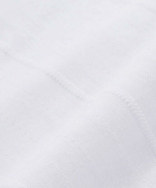 BeBe Petits Pois Vert / ベベ プチ ポワ ヴェール シャツ・ブラウス | 花ライン刺しゅうフリルノースリーブブラウス(95~160cm) | 詳細13