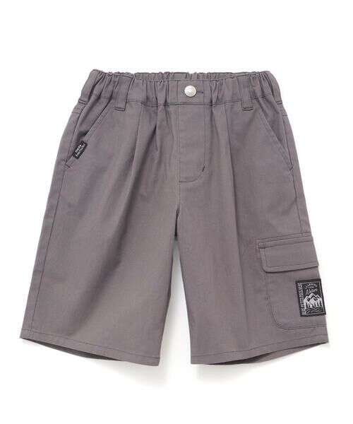 BeBe Petits Pois Vert / ベベ プチ ポワ ヴェール ショート・ハーフ・半端丈パンツ | フロントタック3ポケット5分丈カーゴパンツ(95~150cm) | 詳細8