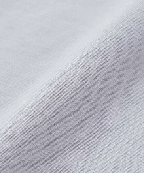 BeBe Petits Pois Vert / ベベ プチ ポワ ヴェール Tシャツ | ステッチ＆サガラ刺しゅうロゴ半袖Tシャツ(95~150cm) | 詳細16