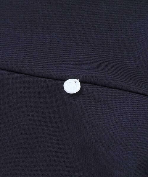 BeBe Petits Pois Vert / ベベ プチ ポワ ヴェール ミニ丈・ひざ丈ワンピース | 【店舗限定】重ね着風配色ポンチ長袖ワンピース(95~150cm) | 詳細15