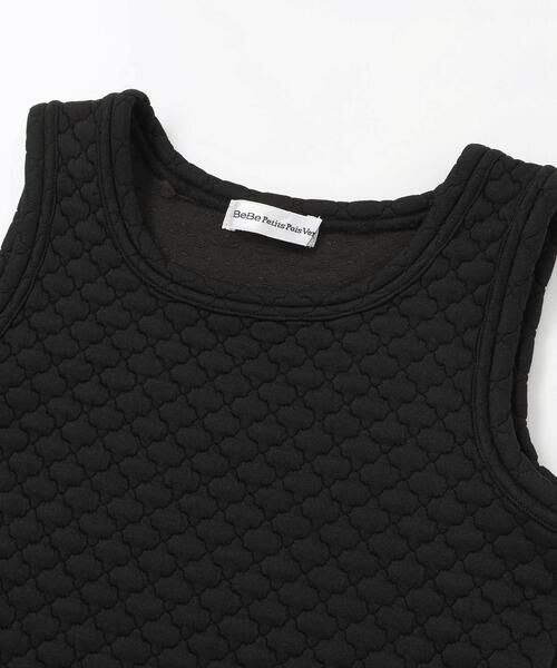 BeBe Petits Pois Vert / ベベ プチ ポワ ヴェール その他 | 【店舗限定】くもキルトジャンパースカート＋長袖リブトップスセット(95~150cm) | 詳細12
