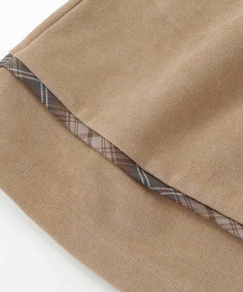 BeBe Petits Pois Vert / ベベ プチ ポワ ヴェール ロング・マキシ丈ワンピース | 【店舗限定】チェック柄リボンジャンパースカート(95~150cm) | 詳細13