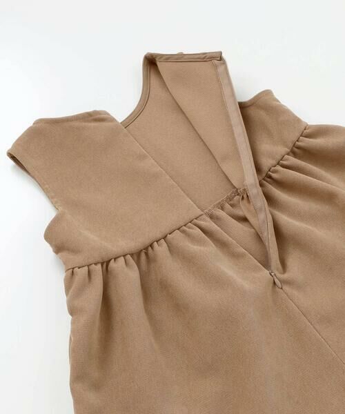 BeBe Petits Pois Vert / ベベ プチ ポワ ヴェール ロング・マキシ丈ワンピース | 【店舗限定】チェック柄リボンジャンパースカート(95~150cm) | 詳細15