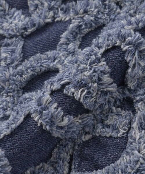 BeBe Petits Pois Vert / ベベ プチ ポワ ヴェール ミニ・ひざ丈スカート | 【店舗限定】花柄フリンジデニムジャンパースカート(95~150cm) | 詳細10