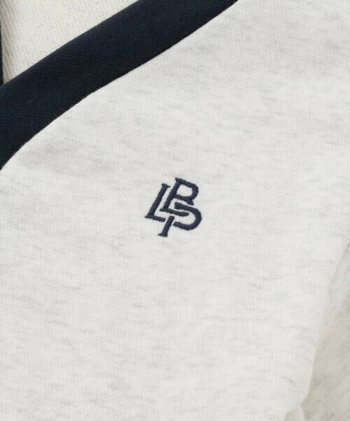 BeBe Petits Pois Vert / ベベ プチ ポワ ヴェール カーディガン・ボレロ | 【店舗限定】配色裏毛カーディガン(95~160cm) | 詳細7