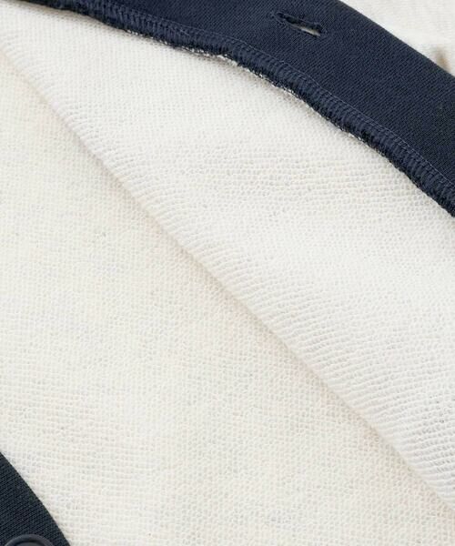 BeBe Petits Pois Vert / ベベ プチ ポワ ヴェール カーディガン・ボレロ | 【店舗限定】配色裏毛カーディガン(95~160cm) | 詳細11