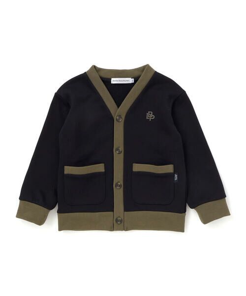 BeBe Petits Pois Vert / ベベ プチ ポワ ヴェール カーディガン・ボレロ | 【店舗限定】配色裏毛カーディガン(95~160cm) | 詳細15