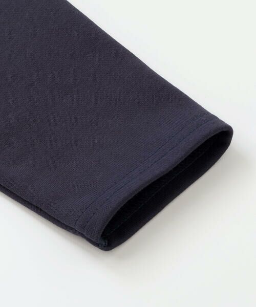 BeBe Petits Pois Vert / ベベ プチ ポワ ヴェール スウェット | 【店舗限定】ハートリボンプリント裏毛長袖トレーナー(95~150cm) | 詳細11