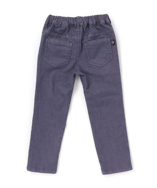 BeBe Petits Pois Vert / ベベ プチ ポワ ヴェール デニムパンツ | 【店舗限定】花パッチワークカラーデニムロングパンツ(95~150cm) | 詳細7