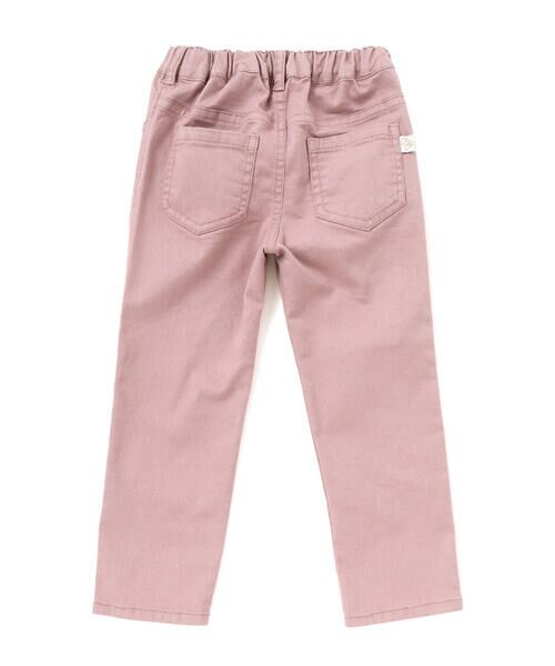 BeBe Petits Pois Vert / ベベ プチ ポワ ヴェール デニムパンツ | 【店舗限定】花パッチワークカラーデニムロングパンツ(95~150cm) | 詳細9