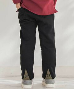 BeBe Petits Pois Vert / ベベ プチ ポワ ヴェール その他パンツ | 【店舗限定】バック三角ポイント裏毛ロングパンツ(95~150cm)