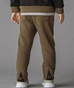 【店舗限定】バック三角ポイント裏毛ロングパンツ(95~150cm)