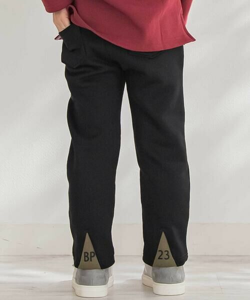 BeBe Petits Pois Vert/ベベ プチ ポワ ヴェール 【店舗限定】バック三角ポイント裏毛ロングパンツ(95~150cm) ブラック 110cm BeBe Petits Pois Vert/ベベ プチ ポワ ヴェール 【店舗限定】バック三角ポイント裏毛ロングパンツ(95~150cm) ブラック 110cm
