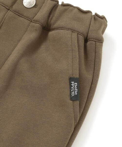 BeBe Petits Pois Vert / ベベ プチ ポワ ヴェール その他パンツ | 【店舗限定】バック三角ポイント裏毛ロングパンツ(95~150cm) | 詳細11