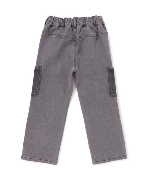 BeBe Petits Pois Vert / ベベ プチ ポワ ヴェール デニムパンツ | 【店舗限定】ポケットストレッチデニムロングパンツ(95~160cm) | 詳細5