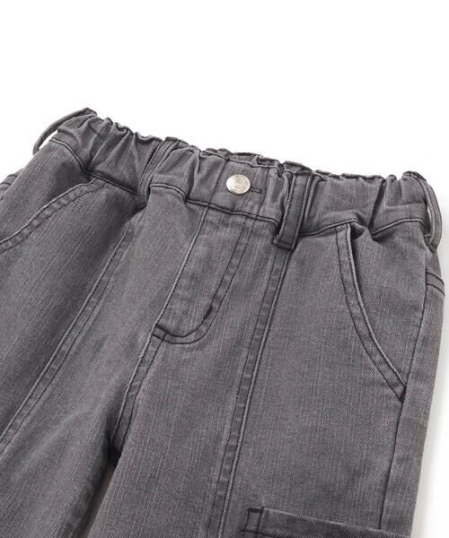BeBe Petits Pois Vert / ベベ プチ ポワ ヴェール デニムパンツ | 【店舗限定】ポケットストレッチデニムロングパンツ(95~160cm) | 詳細6