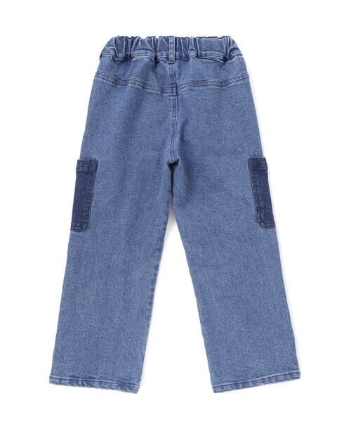 BeBe Petits Pois Vert / ベベ プチ ポワ ヴェール デニムパンツ | 【店舗限定】ポケットストレッチデニムロングパンツ(95~160cm) | 詳細16