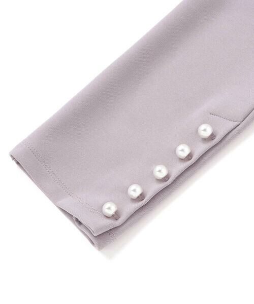 BeBe Petits Pois Vert / ベベ プチ ポワ ヴェール その他パンツ | 【店舗限定】裾パールボタンポンチロングパンツ(95~150cm) | 詳細10