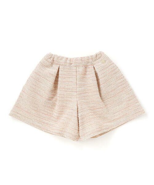 BeBe Petits Pois Vert / ベベ プチ ポワ ヴェール その他パンツ | 【店舗限定】ツイードキュロットパンツ(95~160cm) | 詳細14