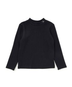 BeBe Petits Pois Vert / ベベ プチ ポワ ヴェール Tシャツ | 【店舗限定】プチハイネックリブトップス(95~160cm)