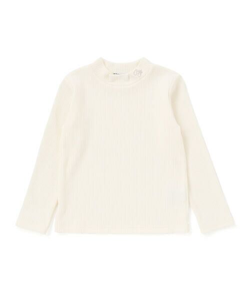 BeBe Petits Pois Vert / ベベ プチ ポワ ヴェール Tシャツ | 【店舗限定】プチハイネックリブトップス(95~160cm) | 詳細4