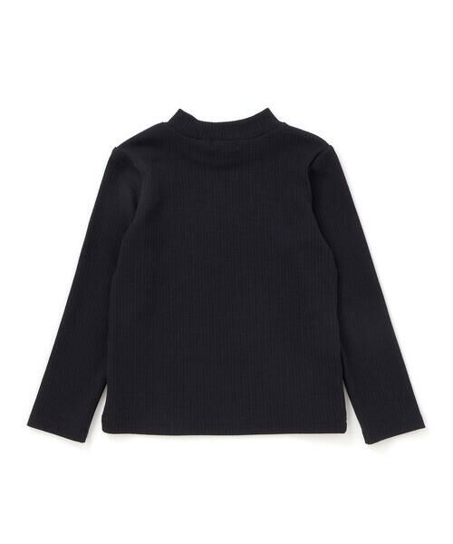 BeBe Petits Pois Vert / ベベ プチ ポワ ヴェール Tシャツ | 【店舗限定】プチハイネックリブトップス(95~160cm) | 詳細14