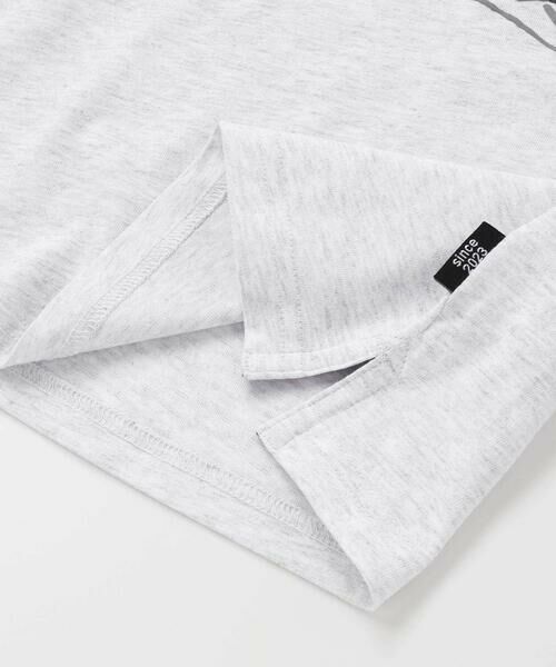 BeBe Petits Pois Vert / ベベ プチ ポワ ヴェール Tシャツ | 【店舗限定】飛行機発泡プリント天竺長袖Tシャツ(95~150cm) | 詳細14