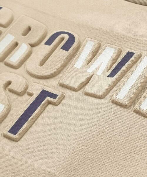 BeBe Petits Pois Vert / ベベ プチ ポワ ヴェール Tシャツ | 【店舗限定】インレイエンボスプリント長袖Tシャツ(95~150cm) | 詳細12