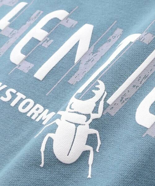 BeBe Petits Pois Vert / ベベ プチ ポワ ヴェール Tシャツ | 【店舗限定】インレイ発泡プリントクワガタムシ長袖Tシャツ(95~150cm) | 詳細6