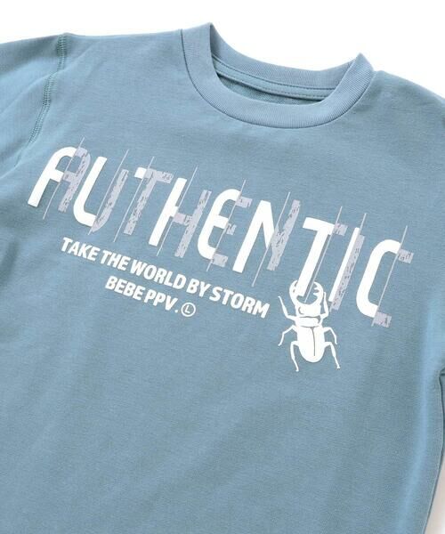 BeBe Petits Pois Vert / ベベ プチ ポワ ヴェール Tシャツ | 【店舗限定】インレイ発泡プリントクワガタムシ長袖Tシャツ(95~150cm) | 詳細4