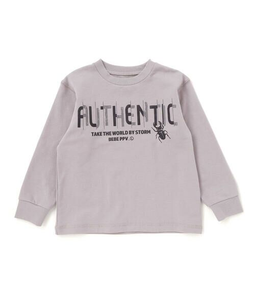 BeBe Petits Pois Vert / ベベ プチ ポワ ヴェール Tシャツ | 【店舗限定】インレイ発泡プリントクワガタムシ長袖Tシャツ(95~150cm) | 詳細13