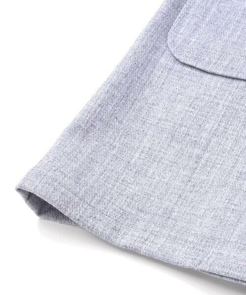 BeBe Petits Pois Vert / ベベ プチ ポワ ヴェール ベスト | フリルトレンチ風ジレ(95~150cm) | 詳細14