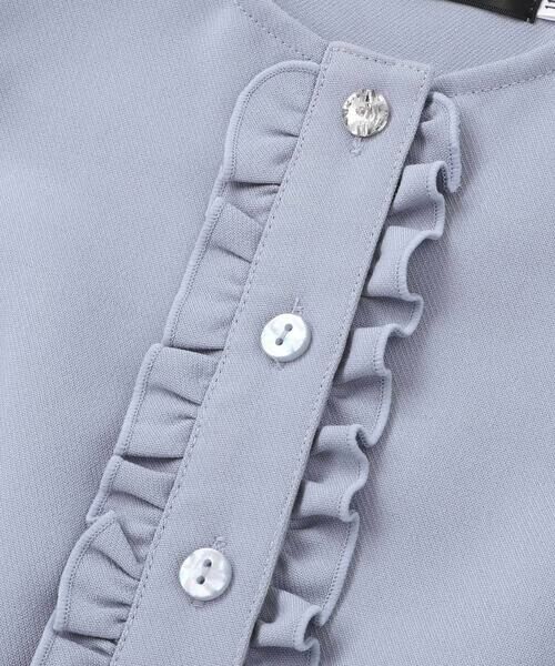 BeBe Petits Pois Vert / ベベ プチ ポワ ヴェール ミニ丈・ひざ丈ワンピース | 【お揃い】フリル&花レースAラインワンピース(95~150cm) | 詳細11